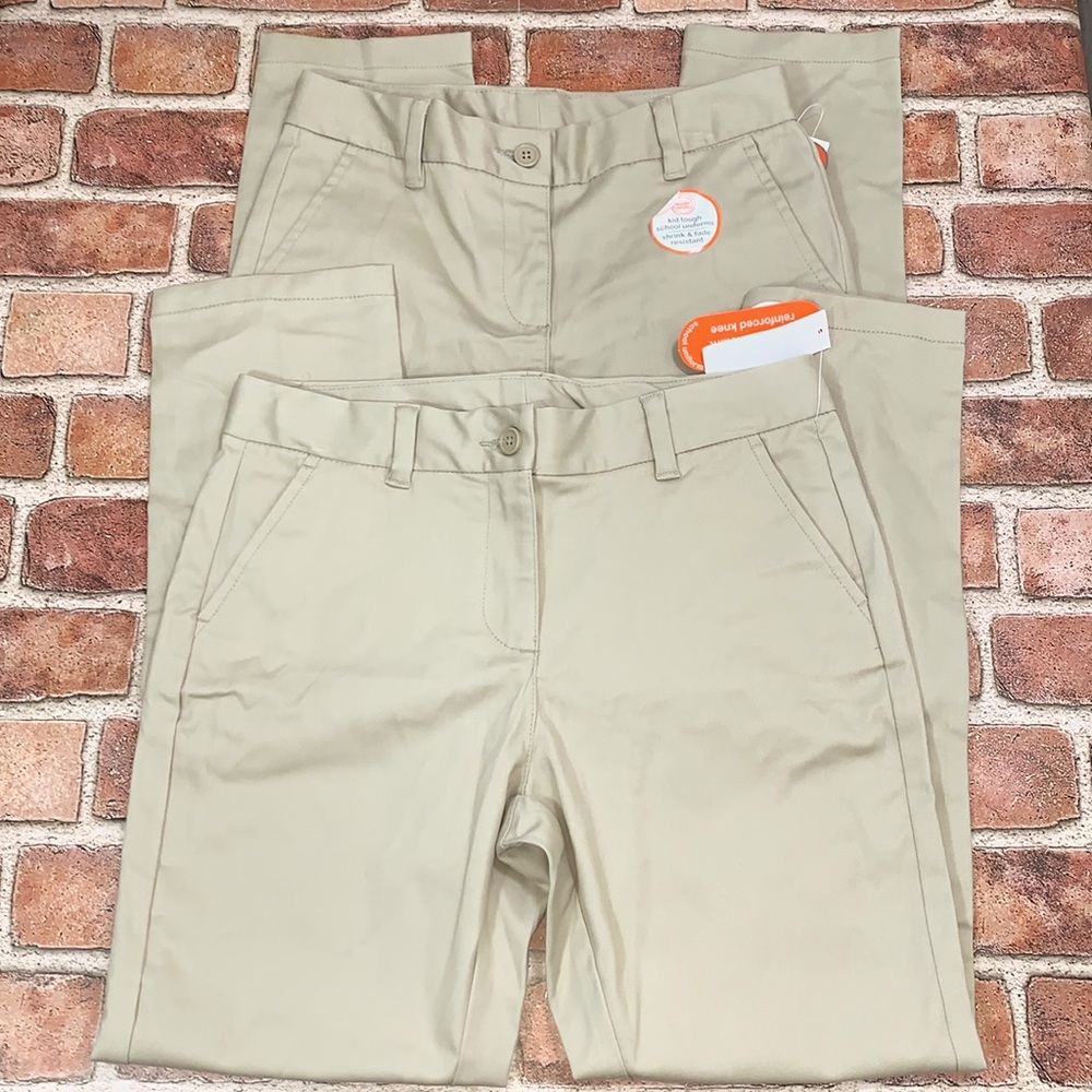 Wonder Nation girls school inform pants. Size 12 and 12 plus.